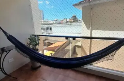 Apartamento para venda em guarujá, enseada, 2 dormitórios, 2 banheiros, 1 vaga