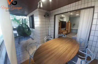 Apartamento para venda em guarujá, praia das astúrias, 2 dormitórios, 1 suíte, 2 banheiros, 1 vaga