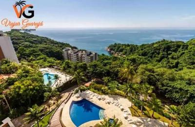 Cobertura duplex para venda em guarujá, morro sorocotuba, 4 dormitórios, 4 suítes, 6 banheiros, 4 vagas
