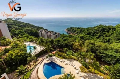 Apartamento para venda em guarujá, morro sorocotuba, 4 dormitórios, 4 suítes, 5 banheiros, 2 vagas