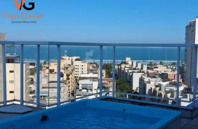 Cobertura duplex para locação em guarujá, enseada, 3 dormitórios, 1 suíte, 4 banheiros, 3 vagas