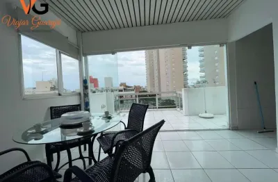 Cobertura para locação em guarujá, enseada, 3 dormitórios, 1 suíte, 2 banheiros, 2 vagas