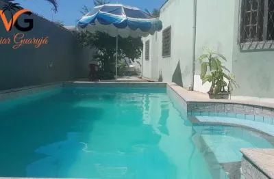 Casa para temporada em guarujá, praia da enseada, 2 dormitórios, 1 suíte, 4 banheiros, 3 vagas