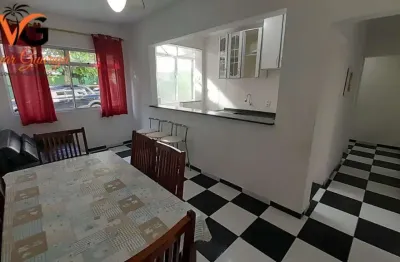 Apartamento para locação em guarujá, praia da enseada, 2 dormitórios, 1 banheiro, 1 vaga