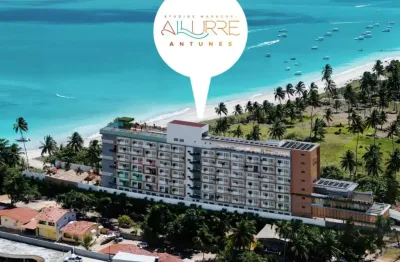 Flat com 1 quarto à venda na Rua Luiz H. Cavalcante, 200, Praia de Antunes, Maragogi