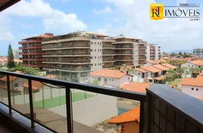 Apartamento todo avarandado, com ótima área de lazer.