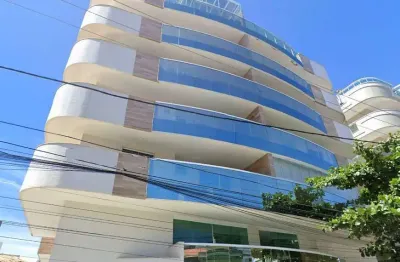 Cobertura duplex com terraço, churrasqueira e vista para o mar em cabo frio
