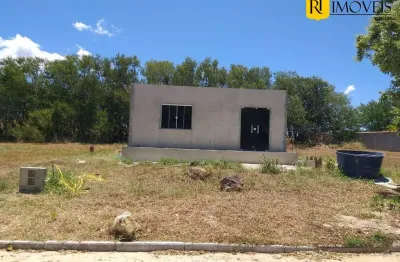 Terreno à venda com casa em construção em araruama/rj