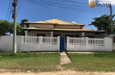 Casa linear com 3 quartos a venda no bairro japão - araruama/rj
