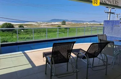 Excelente cobertura mobiliada 4 suítes à venda com vista mar, cabo frio/rj