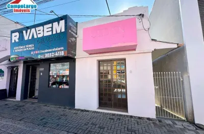 Ponto comercial para alugar na rua xavier da silva, 1252, centro, campo largo, 26 m2 por r$ 1.800