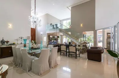 Casa à venda em campinas, loteamento alphaville campinas, com 4 suítes, com 600 m²