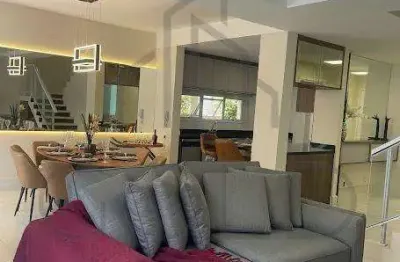 Sobrado à venda em campinas, loteamento alphaville campinas, com 4 quartos, com 210.55 m²