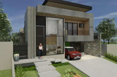 Sobrado à venda em campinas, alphaville dom pedro, com 3 suítes, com 270 m², alphaville dom pedro 3