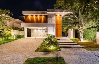 Sobrado à venda em campinas, loteamento alphaville campinas, com 4 suítes, com 468 m²