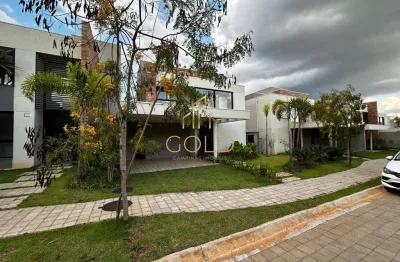 Casa à venda em campinas, alphaville dom pedro, com 3 suítes, com 229 m²