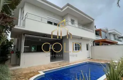 Casa à venda em campinas, swiss park, com 5 suítes, com 336 m², residencial st. moritz