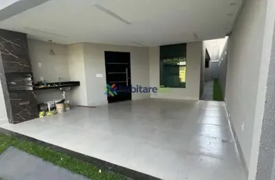 Casa com 3 quartos à venda na rua r 4, 1, setor solar santa rita, goiânia por r$ 398.000