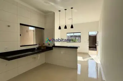 Casa com 2 quartos à venda na antônio crispim, 01, residencial buena vista iii, goiânia por r$ 255.000