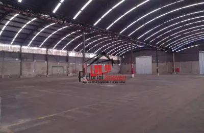 Excelente galpão com fácil acesso para carretas de 5.582 m² de área interna