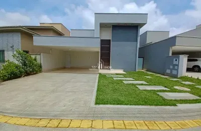 Casa térrea no condomínio jardins lisboa, com 3 suítes plenas.