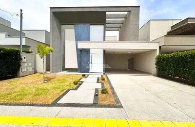Casa térrea no condomínio jardins lisboa, com 4 suítes plenas.