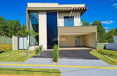 Lindo sobrado com 3 suítes plenas, localizado no  terras alpha 2
