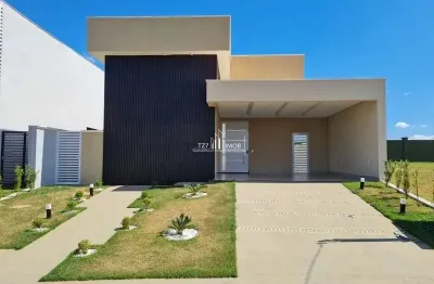 Casa térrea com 3 suítes plenas, no condomínio terras alpha 1
