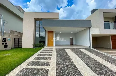 Casa em condomínio fechado com 3 quartos à venda no Jardins Bolonha, Senador Canedo 