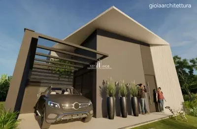Casa térrea com 3 suites plenas localizada no condomínio jardins capri