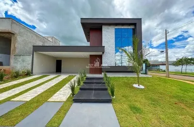 Casa térrea  no condomínio terras alpha residencial 1