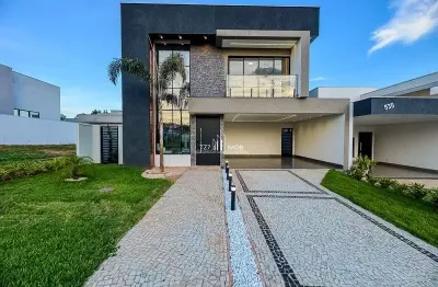 Casa em condomínio fechado com 4 quartos à venda no Terras Alpha Residencial 2, Senador Canedo 