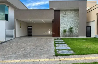 Casa térrea, condomínio veneza semi-mobiliada,com 3 suítes plenas.