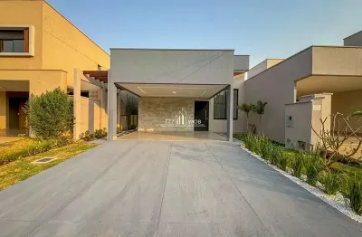 Casa subtérrea com 3 suítes no condomínio jardins capri.