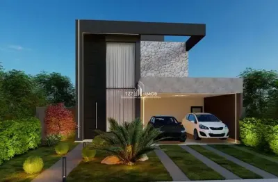 Sobrado com 3 suítes plenas, com 189,34 m², financiamento próprio