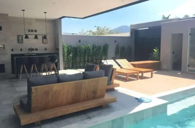 Linda casa mobiliada finamente decorada no condomínio art life recreio