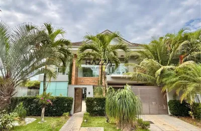 Casa em condomínio para venda em rio de janeiro, barra da tijuca, 4 dormitórios, 4 suítes, 7 banheiros, 4 vagas