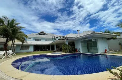 Casa com 5 suítes no del lago  1.020m² de terreno | barra da tijuca