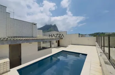 Cobertura duplex exclusiva no jardim oceânico  barra da tijuca