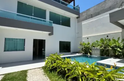 Casa com 04 quartos para temporada em arembepe - camaçari - bahia
