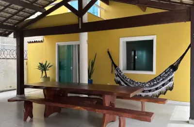 Casa triplex 100% mobiliada na praia do flamengo - salvador - ba