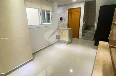 Cobertura para venda em santo andré, vila marina, 2 dormitórios, 1 banheiro, 1 vaga