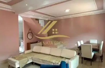 Sobrado amplo com 3 dormitórios (1 suíte) e área gourmet jd wanel ville v