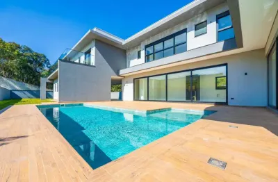 Casa 4 suítes | 1.010 m² árra total no condomínio campos do jordão, almirante tamandaré  ampliaza