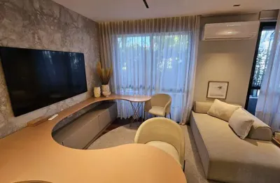 Apartamento com 1 quarto à venda no temple batel, curitiba | 38 m² e lazer completo