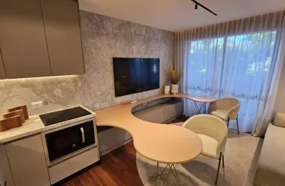 Apartamento com 1 quarto à venda no temple batel, curitiba | 38 m² e lazer completo