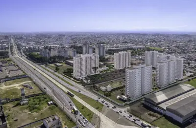 Apartamento à venda com 2 quartos no bairro pinheirinho, curitiba | 44 m² e 1 vaga