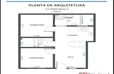 Apartamento com 2 quartos à venda na Rua Firmino Braga, Vila Carrão, São Paulo