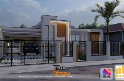 Casa á venda no bosque da mata com 155m², 3 dormitórios, 1 suíte com closet