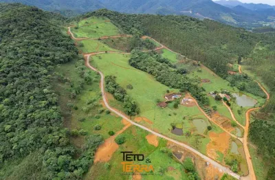 Lotes condomínio rural fechado no moura em canelinha, lotes a partir de 3.484m²